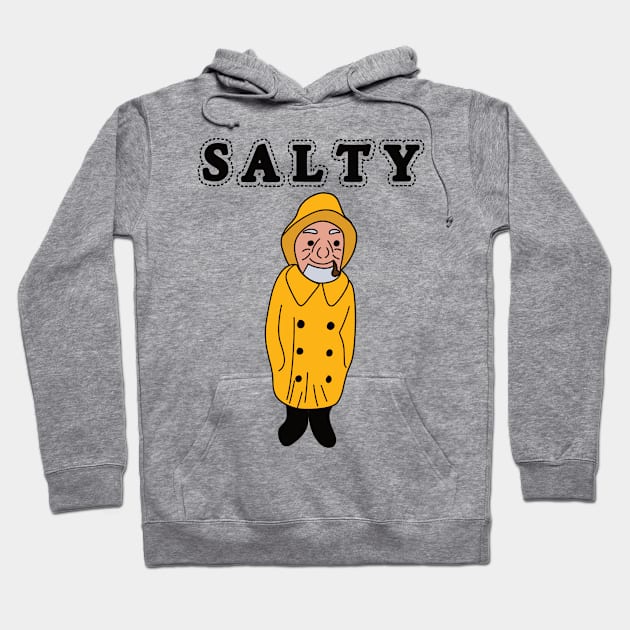 Salty Old Sailor Hoodie by Alissa Carin